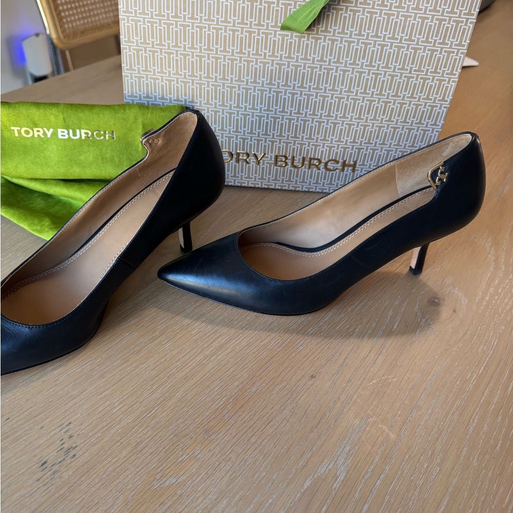 Tory Burch Classic Black Heels
